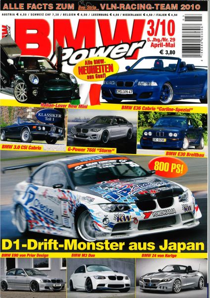 BMW Power Ausgabe 3-10