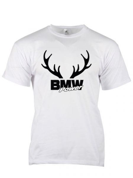 BMW Power T-Shirt special edition Hirsch